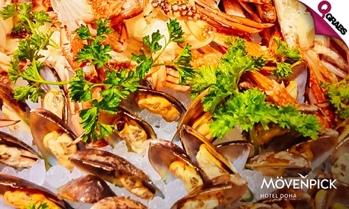 Weekend Seafood Night Buffets & Friday Continental Brunch at Mövenpick Hotel Doha!